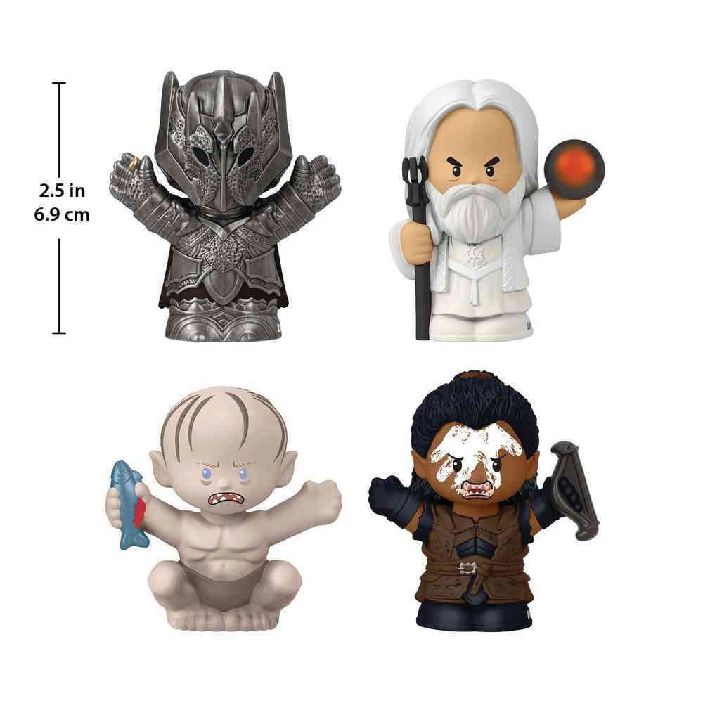 The Lord of the Rings - The Black Gate Fisher-Price Little People 4pk Lotr
