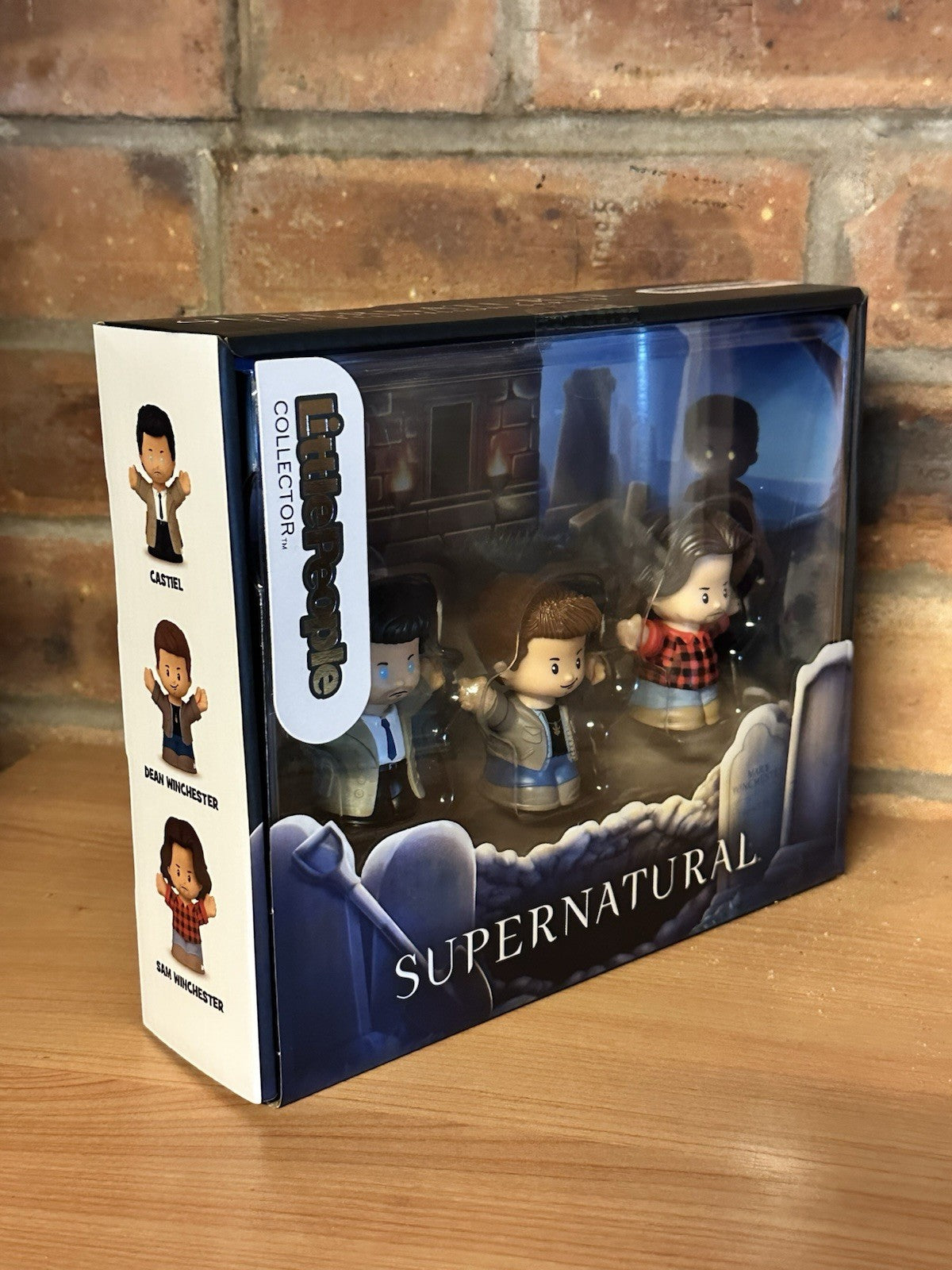 Fisher Price Little People Collector Supernatural Set Of 3 Figures In Stock NOW