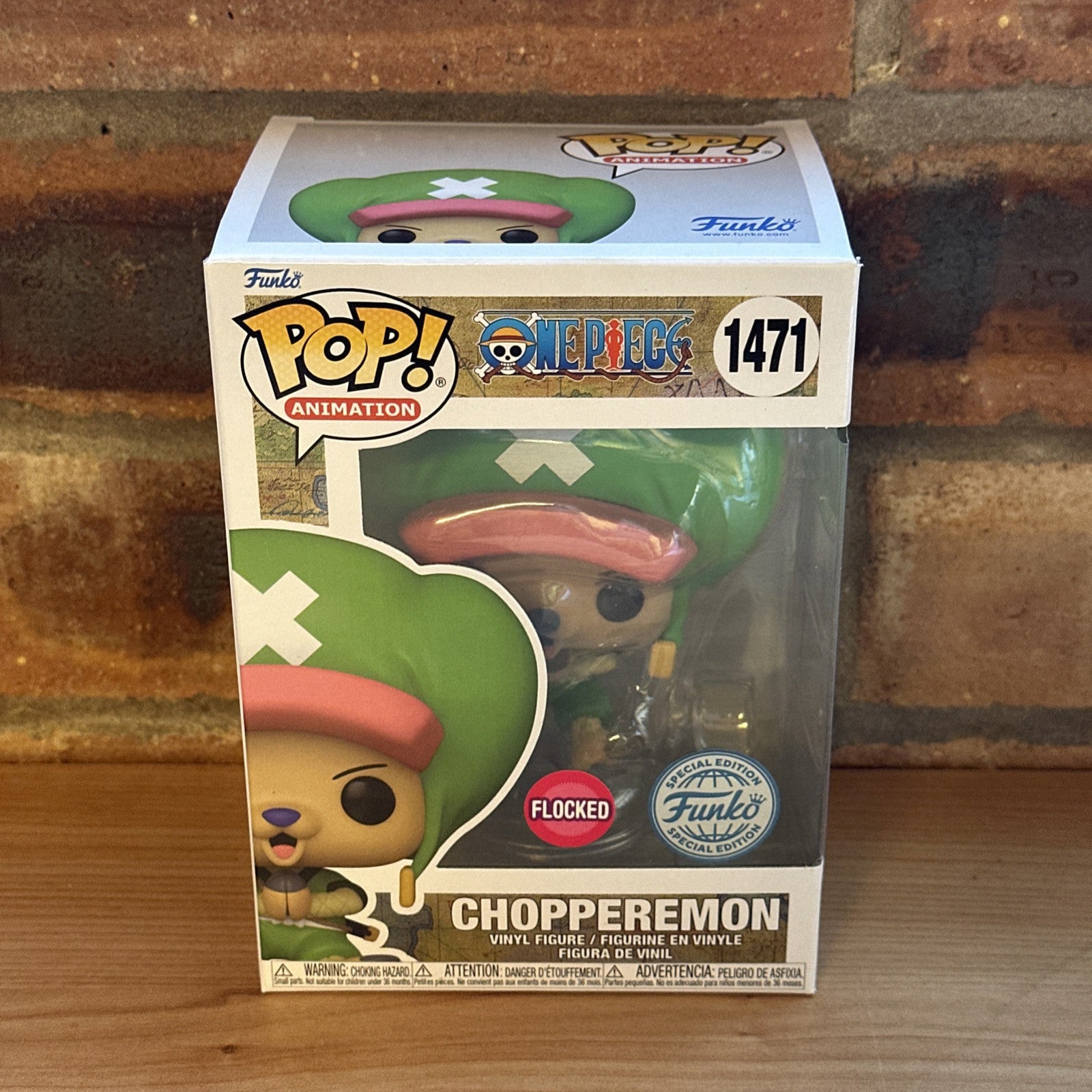 Chopperemon Flocked Funko Exclusive Ltd Ed Pop Vinyl Figure One Piece #1471