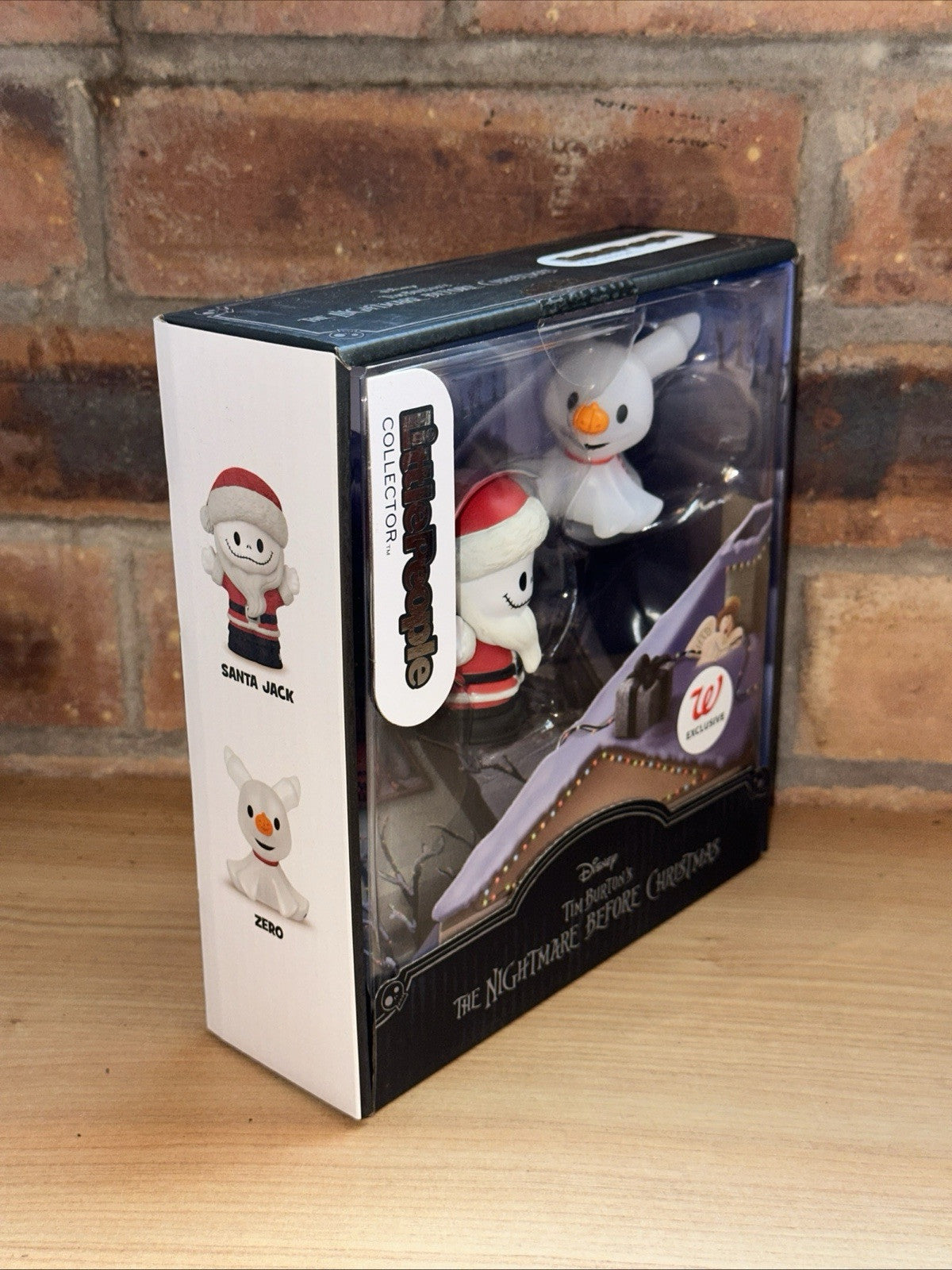 Little People Disney Nightmare Before Christmas Santa Jack Set New W Ltd Ed