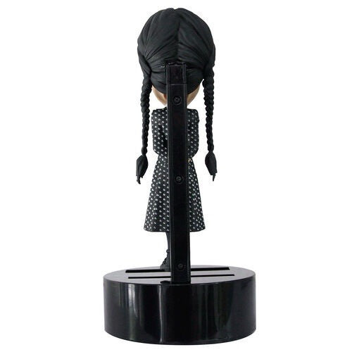 OFFICIAL NECA WEDNESDAY ADDAMS SOLAR POWERED BODY KNOCKER FIGURE DOLL DUE IN 4/4