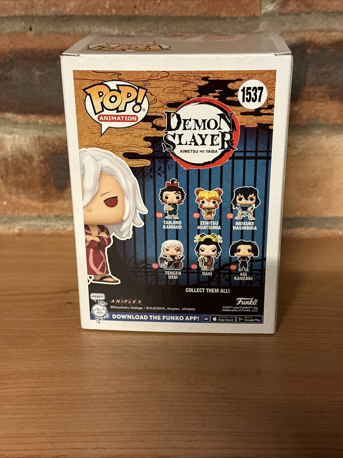 Funko Pop! Demon Slayer 1537 Tengen Uzui Kimono Funko Exclusive In Protector