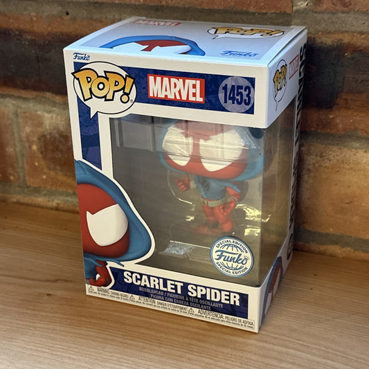 SCARLET SPIDER #1453 FUNKO POP!MARVEL COMICS Special Edition Sticker Ltd Ed