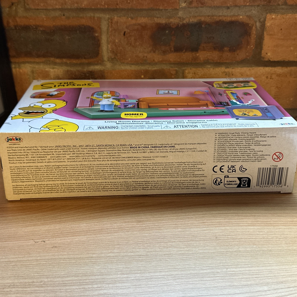 Jakks The Simpsons Action Figures Living Room Diorama House Figure Playset2