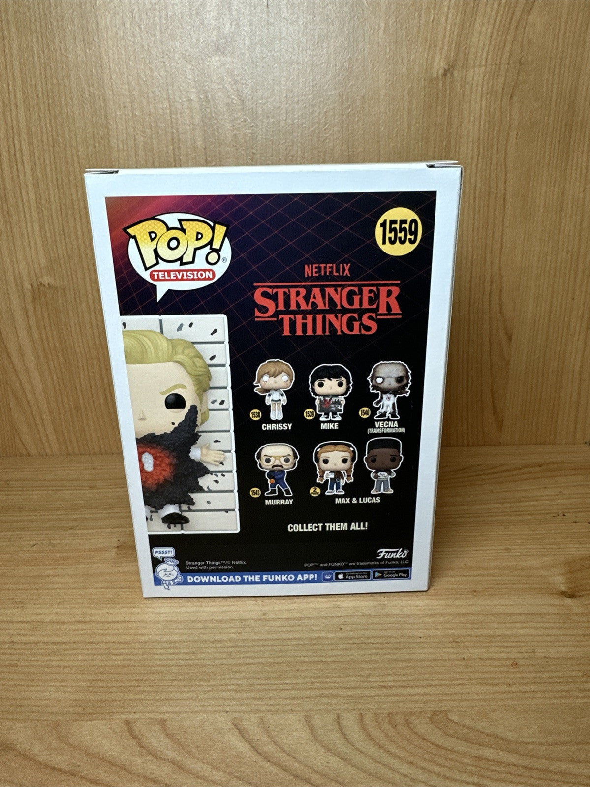 Funko Pop Television Stranger Things 001 Vaporizing Summer Con 2024 Ltd Edition