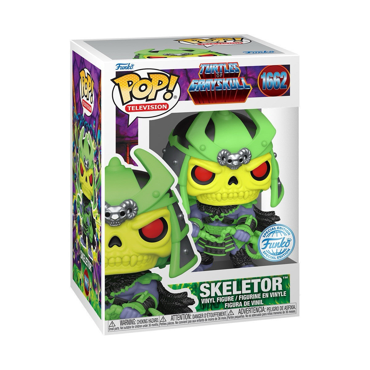 Funko Pop Turtles Of Grayskull Skeletor Target Con 2025 Exc 1662 Funko Sticker