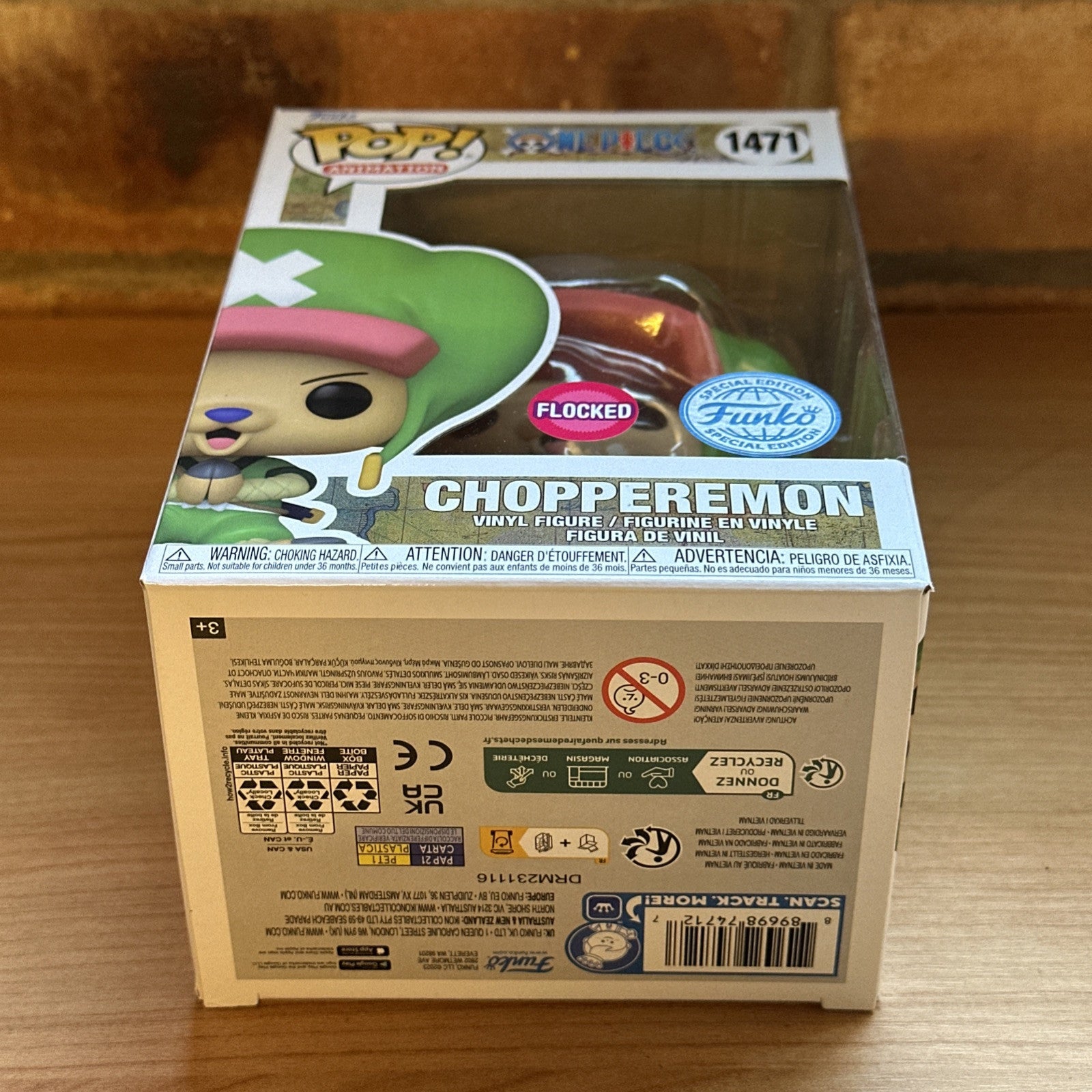 Chopperemon Flocked Funko Exclusive Ltd Ed Pop Vinyl Figure One Piece #1471