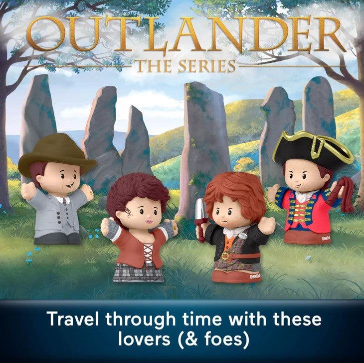 #8203 Little People Collector Outlander TV Show Special Edition Set In Stk 2wks