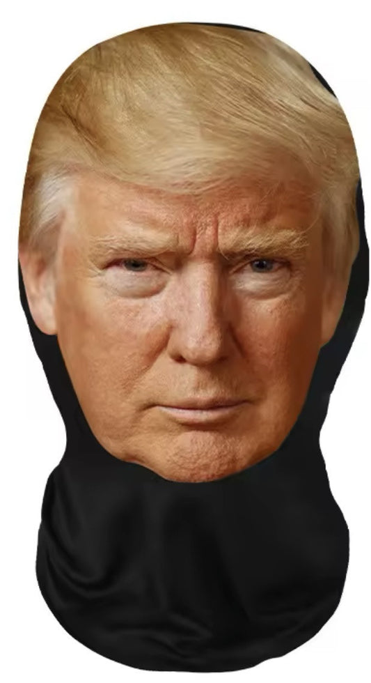 Cosplay 3d Printed  Donald Trump Mask Stretch Mesh Full Face Mask Role Play