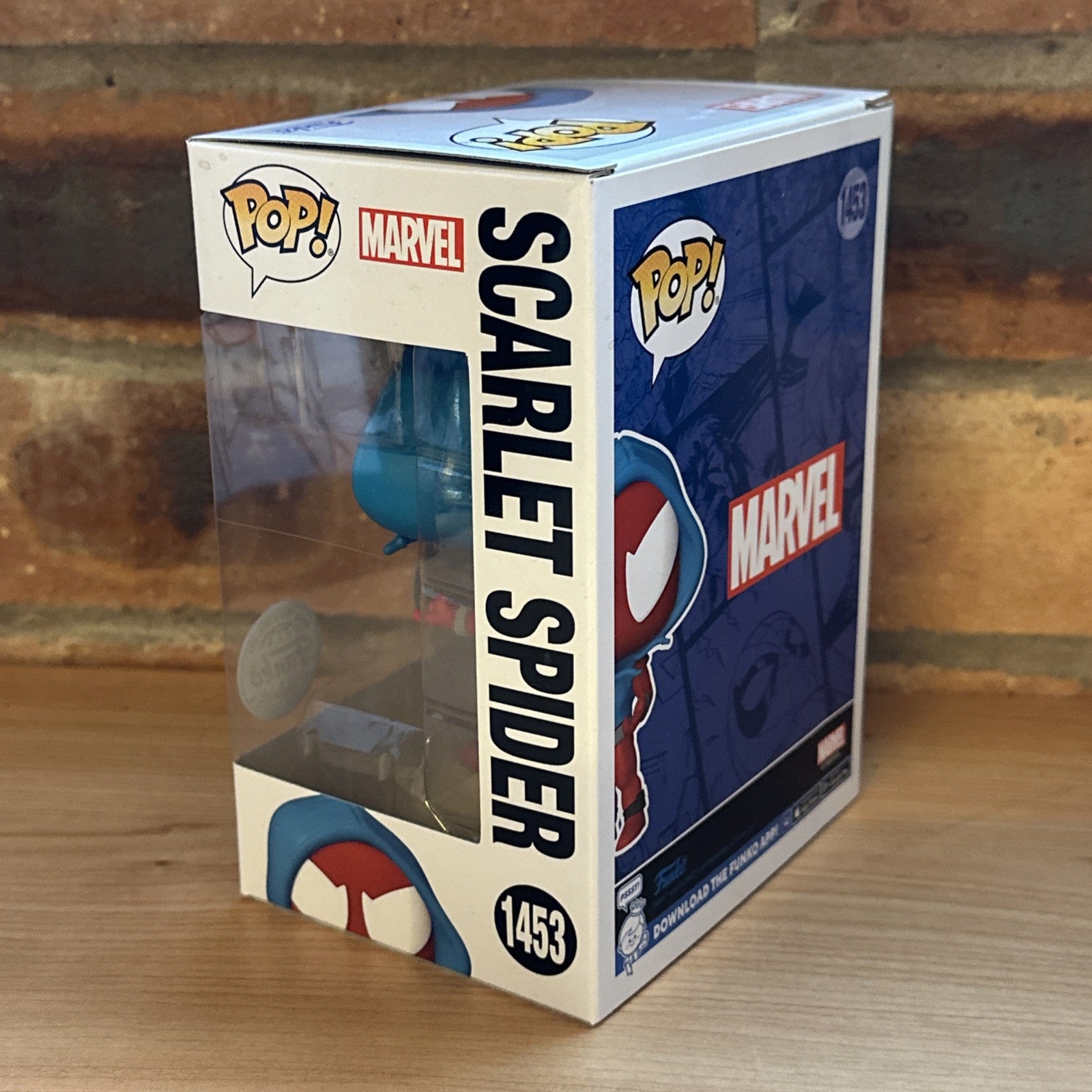 SCARLET SPIDER #1453 FUNKO POP!MARVEL COMICS Special Edition Sticker Ltd Ed