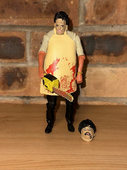 The Texas Chainsaw Massacre 7" Collectable Leatherface Action Figure Unboxed