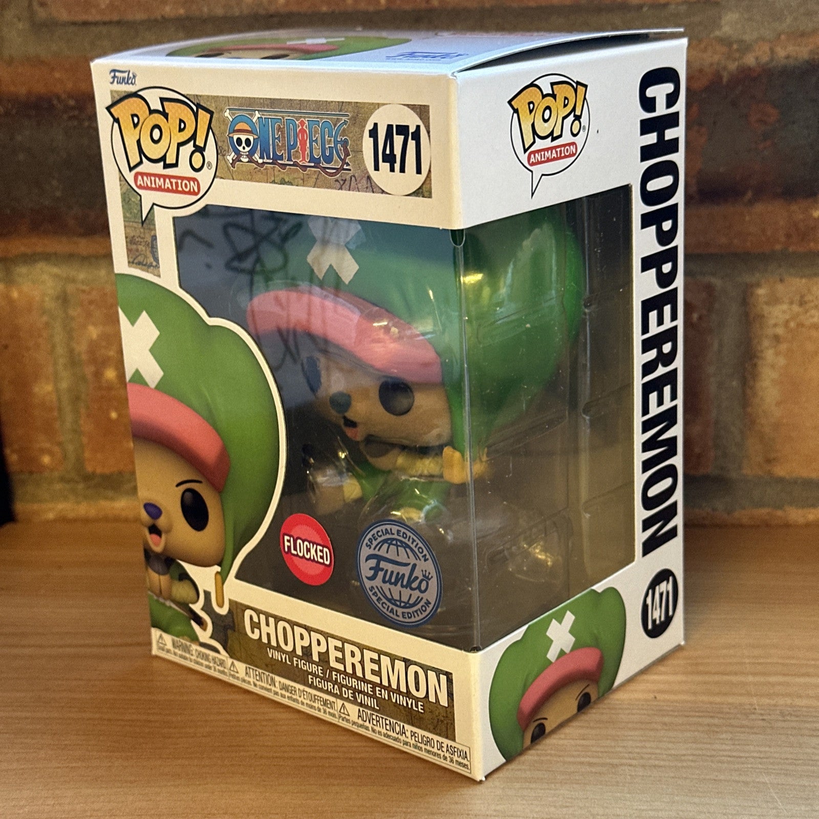 Chopperemon Flocked Funko Exclusive Ltd Ed Pop Vinyl Figure One Piece #1471