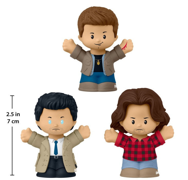 Fisher Price Little People Collector Supernatural Set Of 3 Figures In Stk March