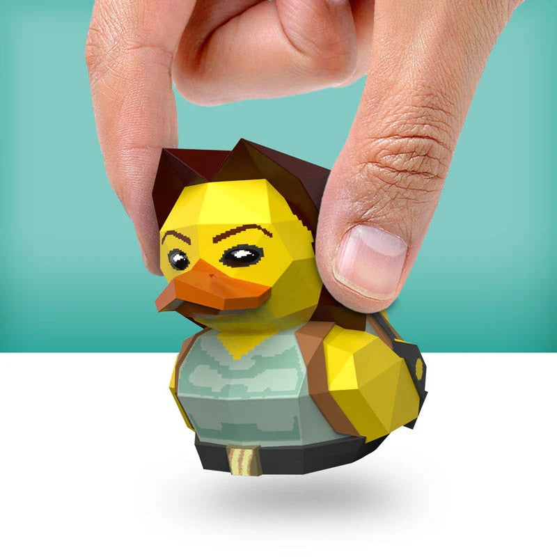 TUBBZ 1st EDITION Mini Tomb Raider Classic Lara Croft Collectible Duck In Stk0