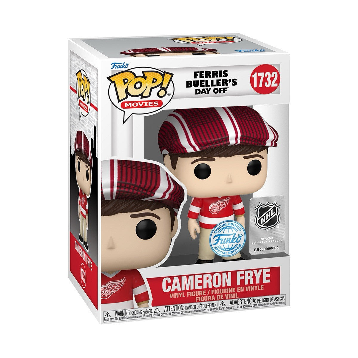 Funko Pop Ferris Bueller's Day Off Cameron Frye 1732 Comic Con Exc In Stock