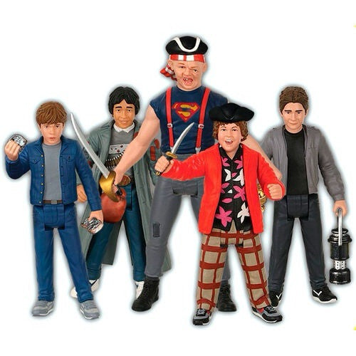 Official Mezco GOONIES Set Of 5  FIGURES Sloth DATA CHUNK Mikey Mouth Due In 8/4