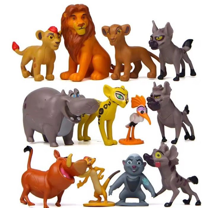 12Pcs The Lion King Toys Kids Gift Models Doll Mufasa Action Simba Figures Set