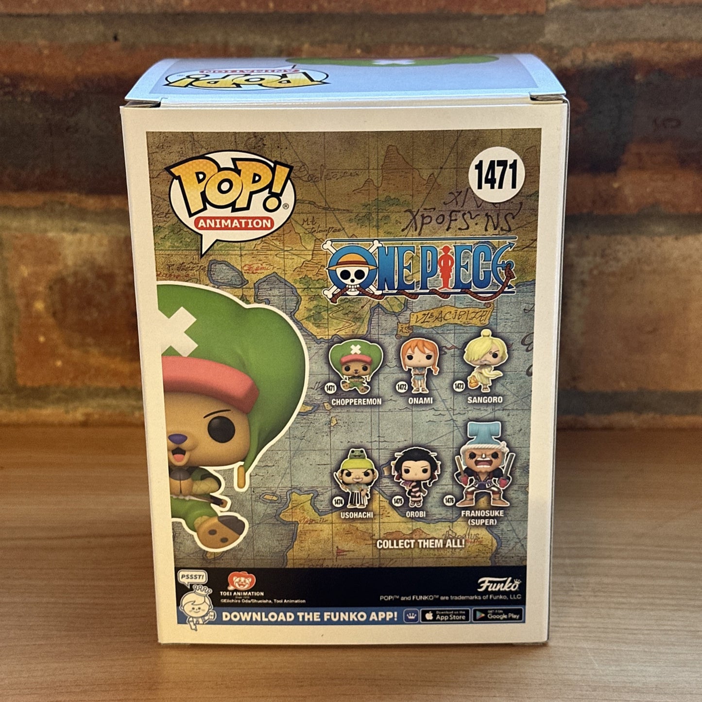 Chopperemon Flocked Funko Exclusive Ltd Ed Pop Vinyl Figure One Piece #1471