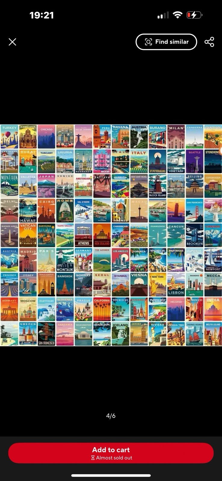 108Pcs Travel Around The World Scenery Series Stickers DIY Travel Cities Gift3