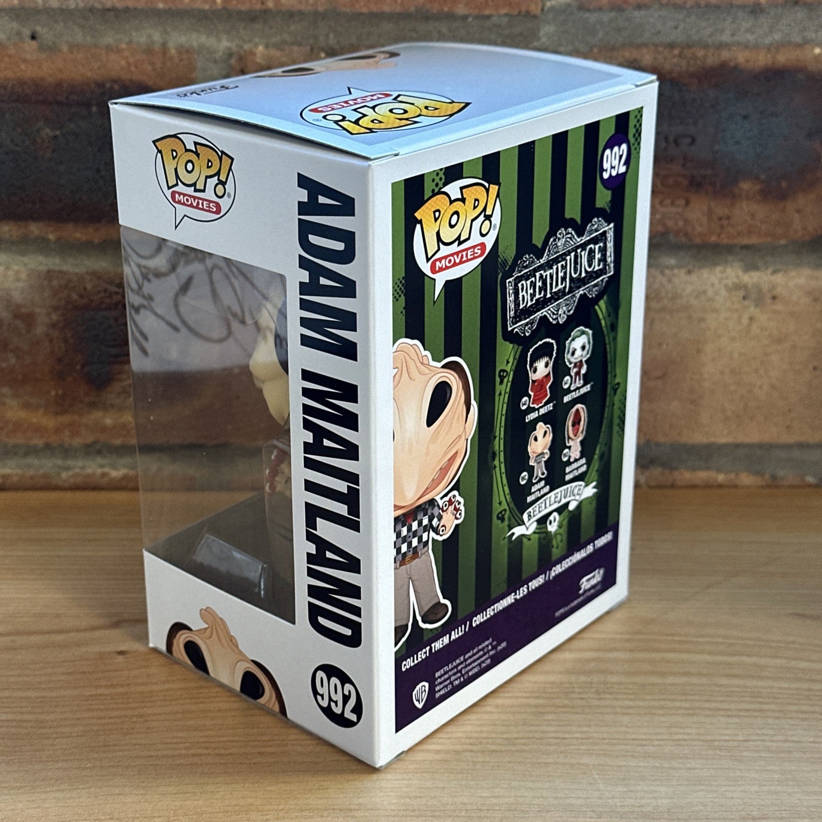 Beetlejuice - Adam Maitland Funko Pop Vinyl Figure In Protector Film New