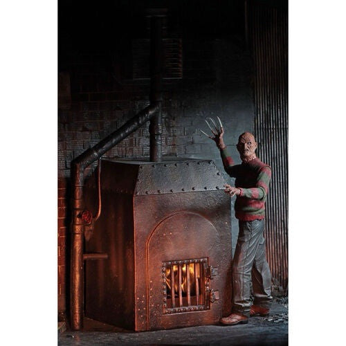 Official NECA A Nightmare On Elm Street Freddy’s Light Up Furnace 7″ Dio Due 8/4