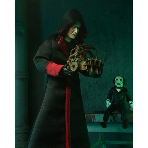 Neca ULTIMATE SAW JIGSAW KILLER Black Robe With Trike 18cm Window figure In Stk