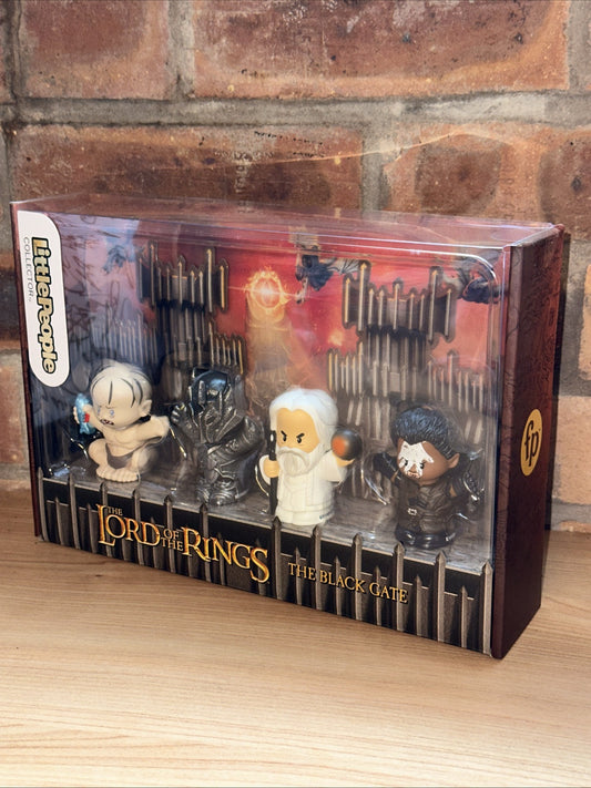 The Lord of the Rings - The Black Gate Fisher-Price Little People 4pk Lotr