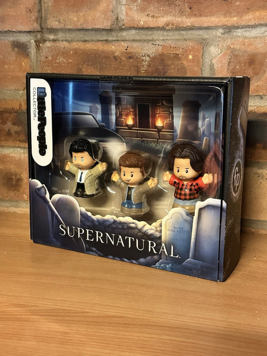 Fisher Price Little People Collector Supernatural Set Of 3 Figures In Stock NOW