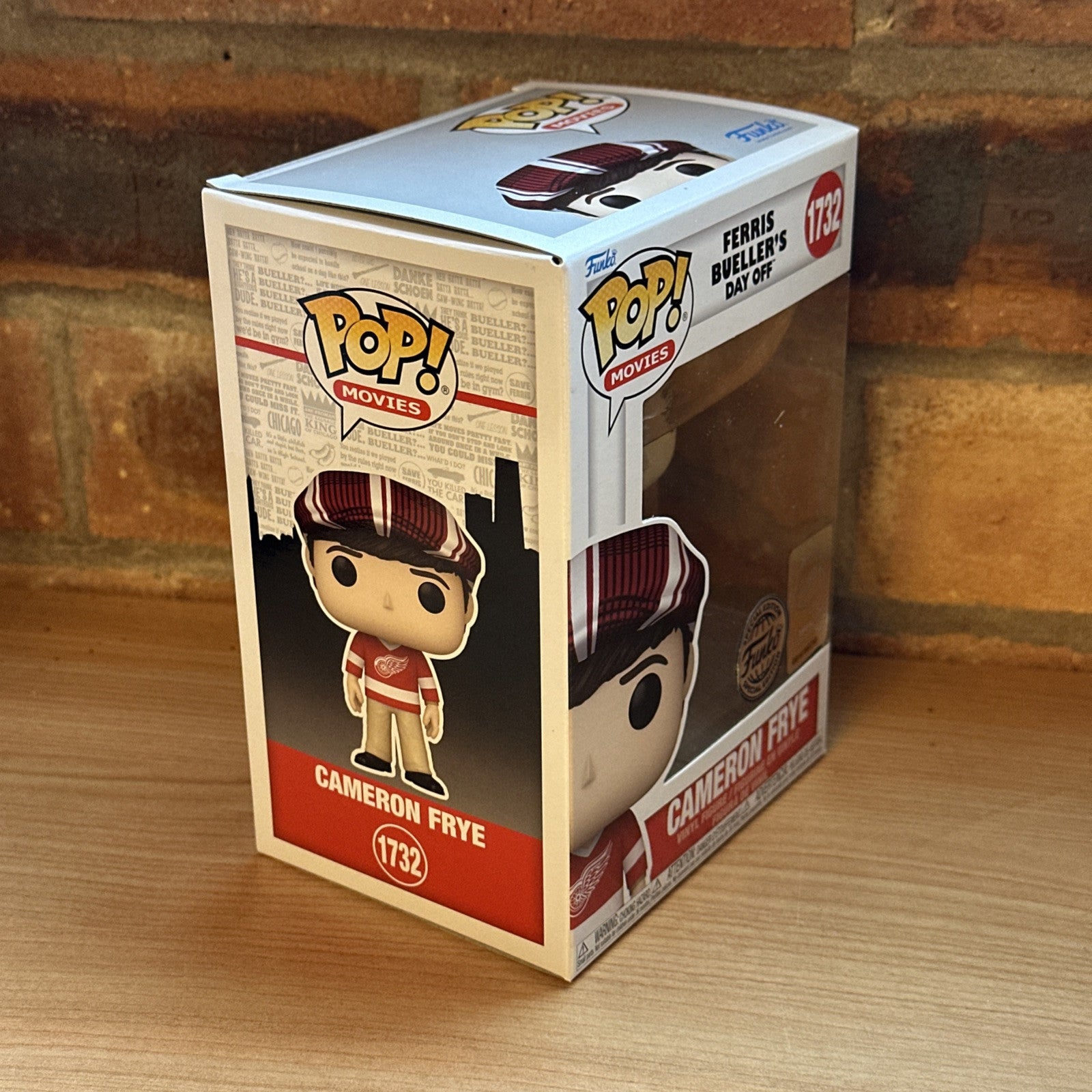 Funko Pop Ferris Bueller's Day Off Cameron Frye 1732 Comic Con Exc In Stock