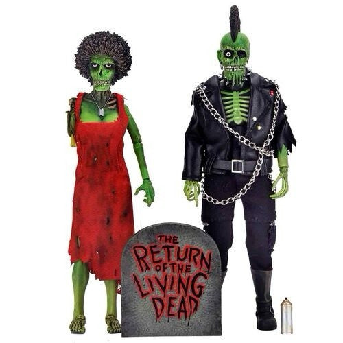 NECA RETURN OF THE LIVING DEAD  2-PACK TRASH & SUICIDE 20cm Window Box Due 4/6