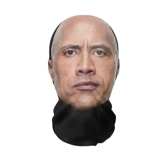 Cosplay 3d Printed Dwayne The Rock  Mask Stretch Mesh Full Face Mask Role Play