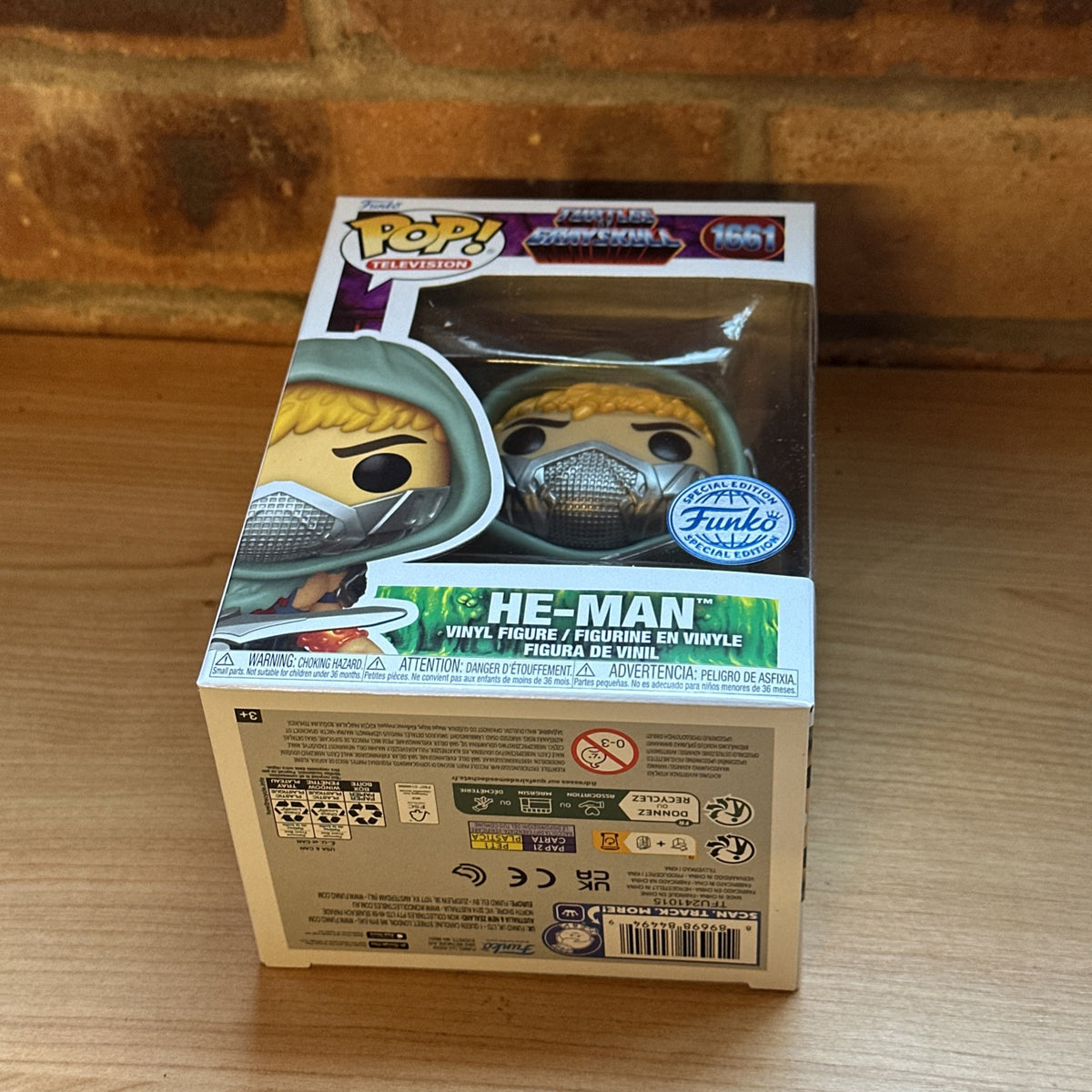 Funko Pop! Turtles of Grayskull HE-MAN Motu EXC Target Con 2025 Figure Sticker4