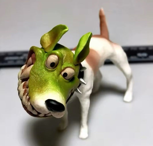 The Mask Dog Movie Peripheral Disguised Dog Model Statue Figure Desktop Ornament