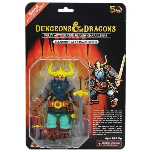 NECA DUNGEONS & DRAGONS 50TH ANNIVERSARY ELKHORN  7” SCALE ACTION FIGURE DUE 4/4