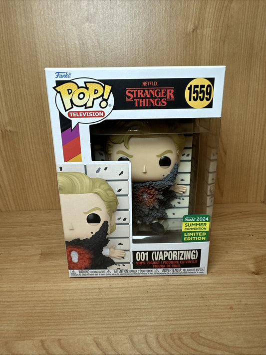 Funko Pop Television Stranger Things 001 Vaporizing Summer Con 2024 Ltd Edition