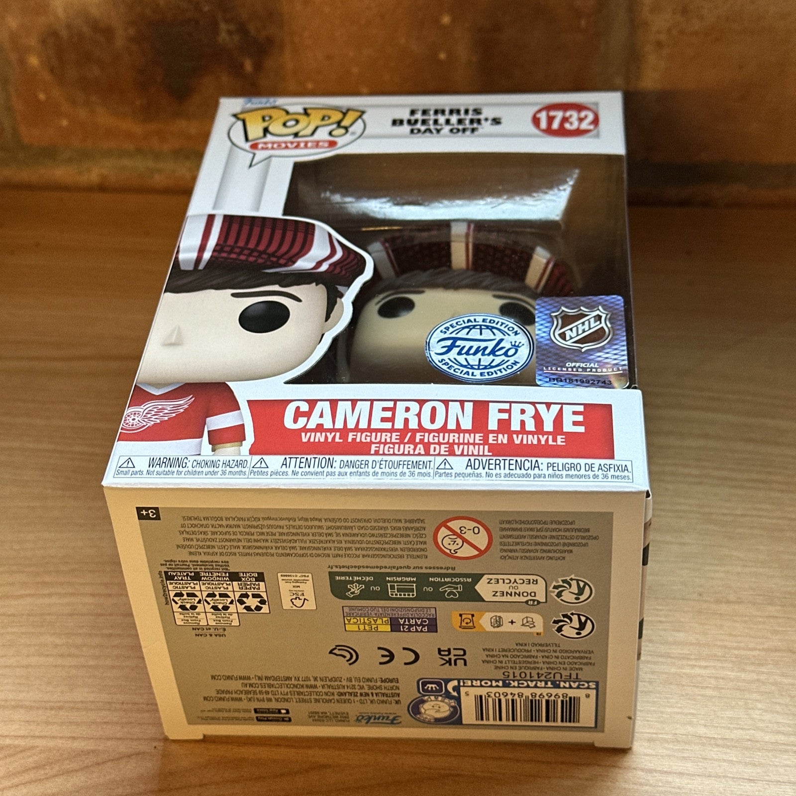 Funko Pop Ferris Bueller's Day Off Cameron Frye 1732 Comic Con Exc In Stock