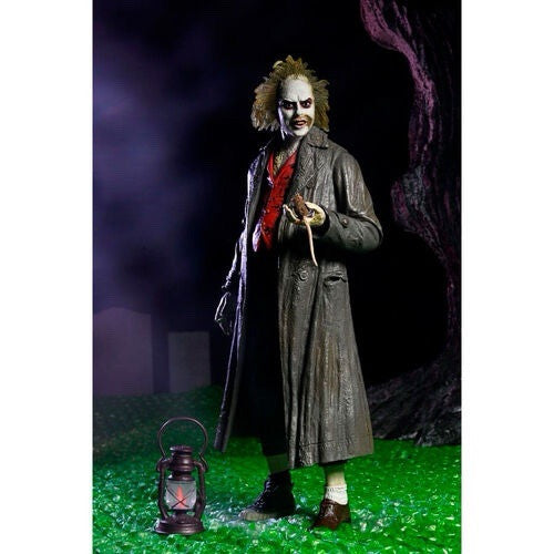 NECA BEETLEJUICE (1988) Tour Guide Bio-Exorcist Beetlejuice 7" figure Due In 4/4