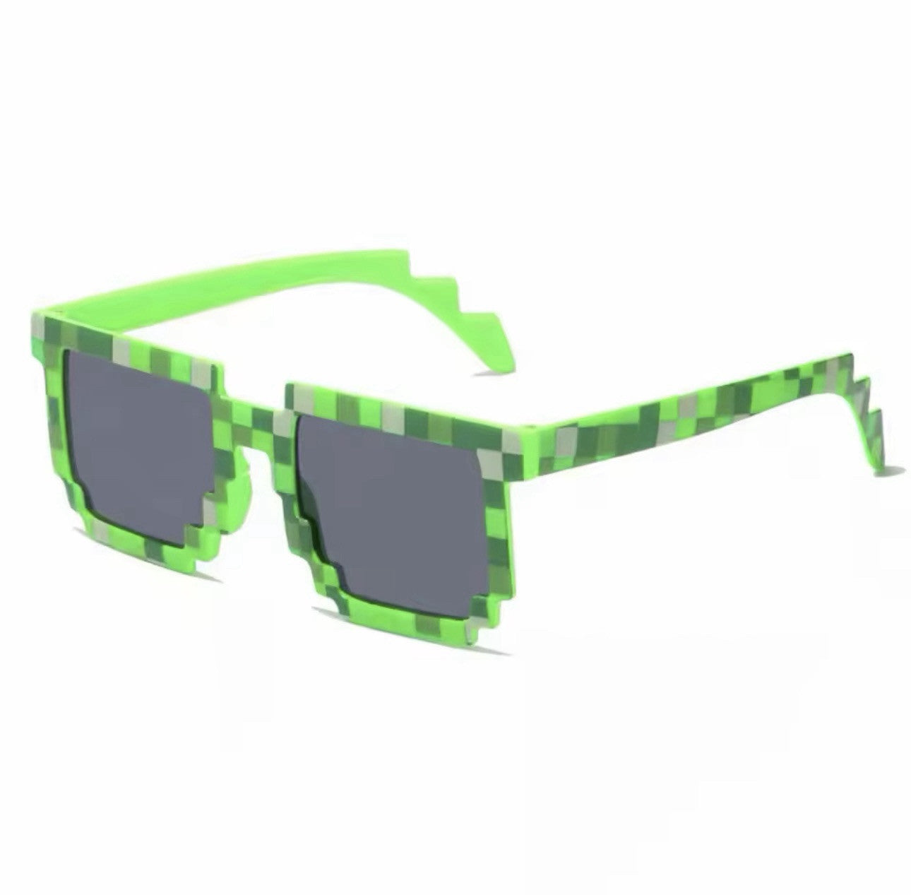 Fashion Sunglasses Green Game Minecraft  Square Glasses gift beach Summer
