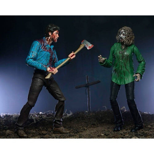 NECA Evil Dead Bloody Ash & Cheryl Williams Ultimate 2 figs 18cm Due 30/6