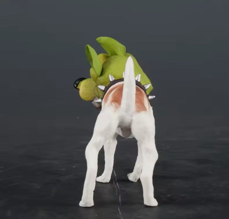 The Mask Dog Movie Peripheral Disguised Dog Model Statue Figure Desktop Ornament