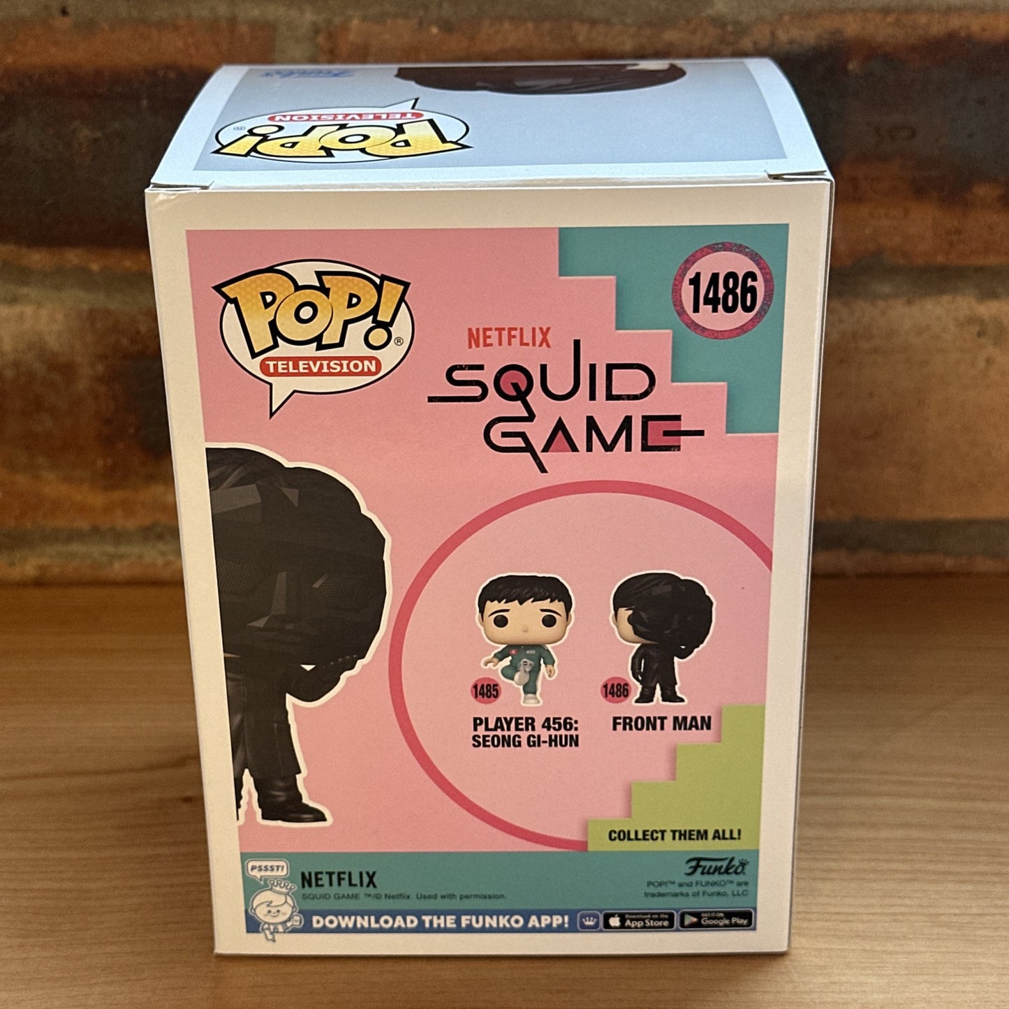 FUNKO POP SQUID GAME  FRONT MAN Netflix Series Cult Vinyl Figure In Prot