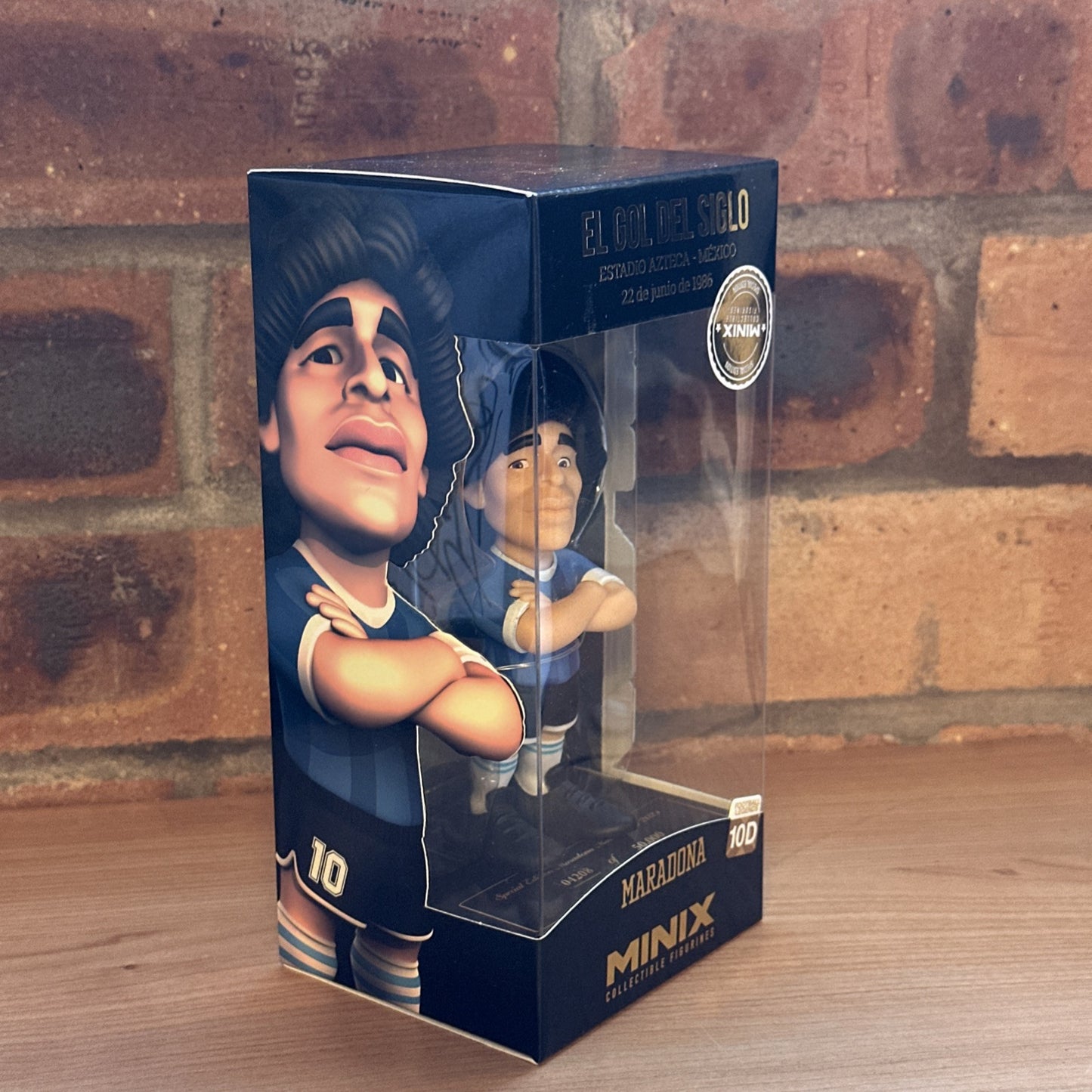 MINIX Diego Maradona Century Goal Collectible Figure - Special Edition Ltd Ed