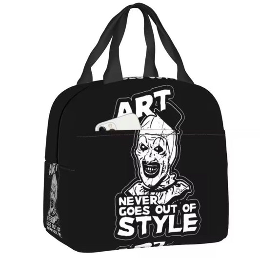 Terrifier Art The Clown Lunch Box Bag Cooler Thermal Insulated Horror Cult