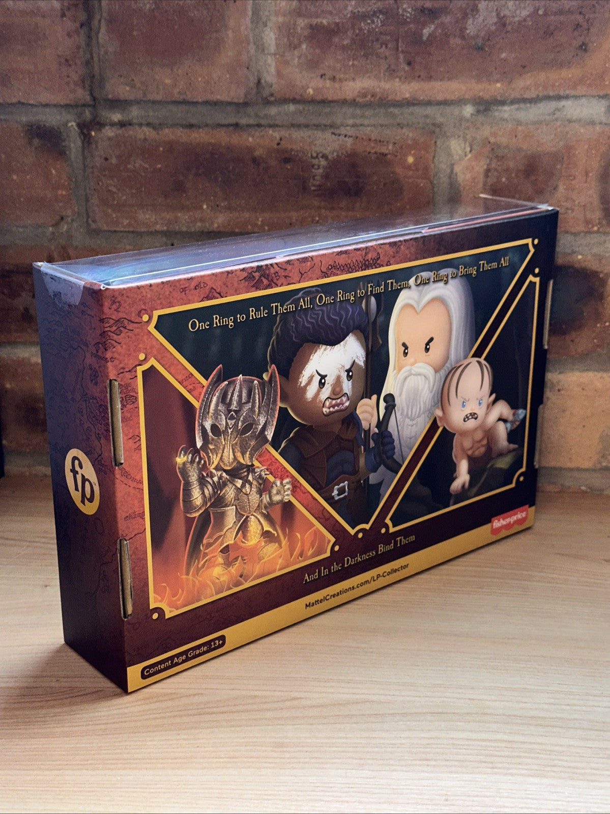 The Lord of the Rings - The Black Gate Fisher-Price Little People 4pk Lotr