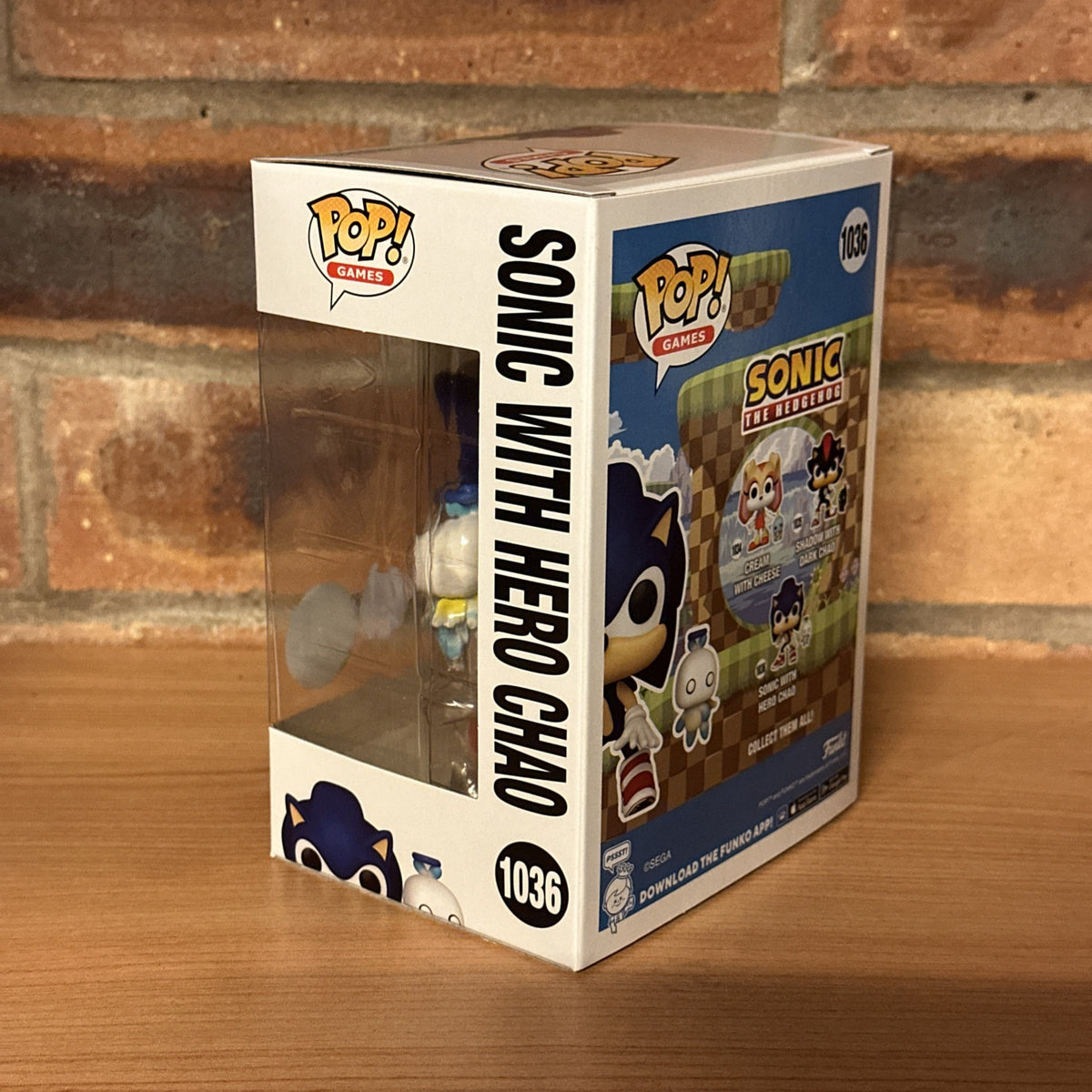 FUNKO POP! Sonic The Hedgehog FLOCKED SONIC HERO CHAO In Stock NOW  Ltd Ed3