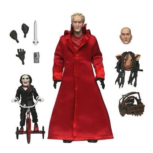 Official Neca ULTIMATE SAW JIGSAW KILLER (Red Robe version) 7" inch fig Due 4/4