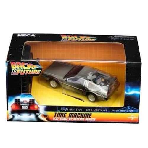 Official NECA Back to the Future Remote Controlled DeLorean Time Machine Due 4/4