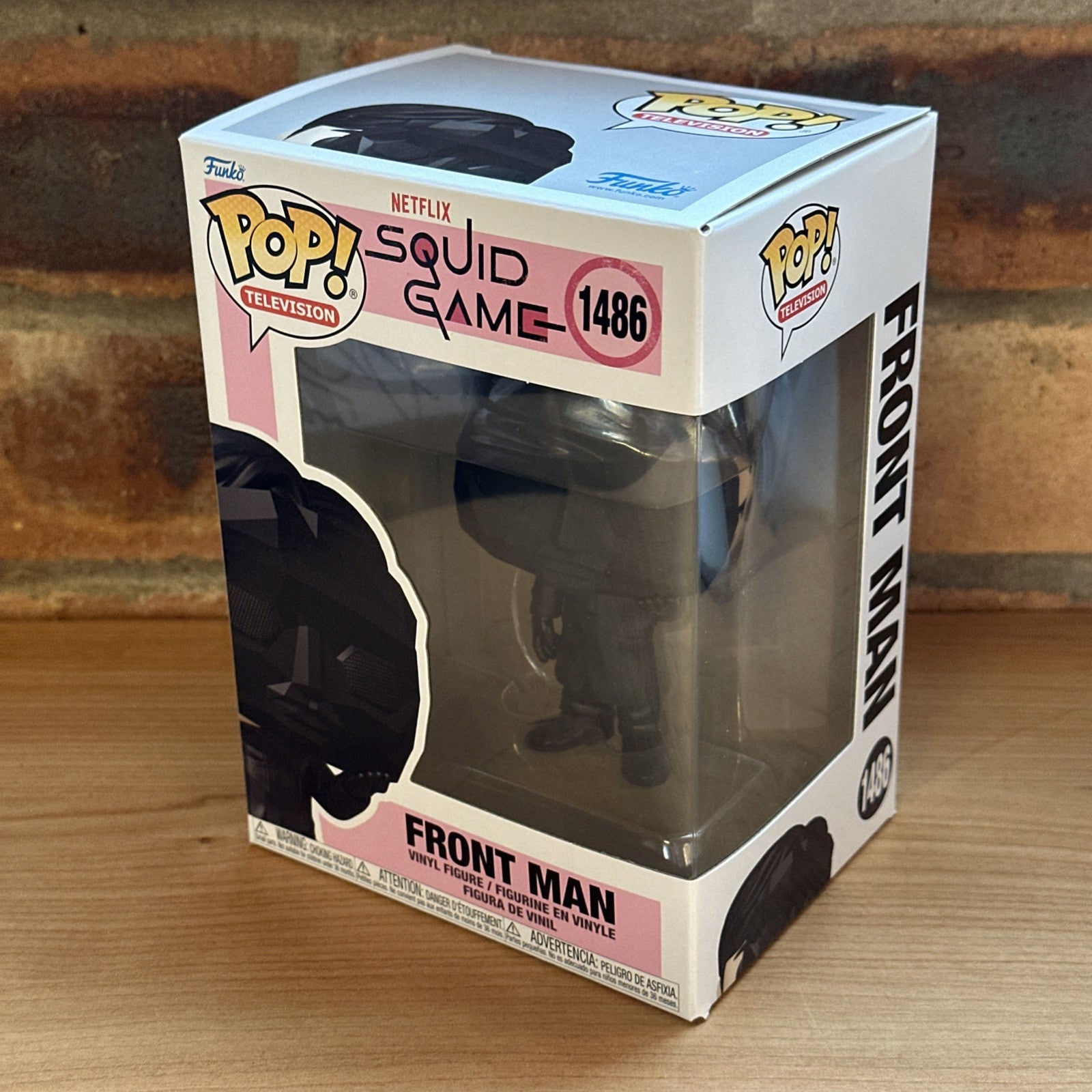 FUNKO POP SQUID GAME  FRONT MAN Netflix Series Cult Vinyl Figure In Prot