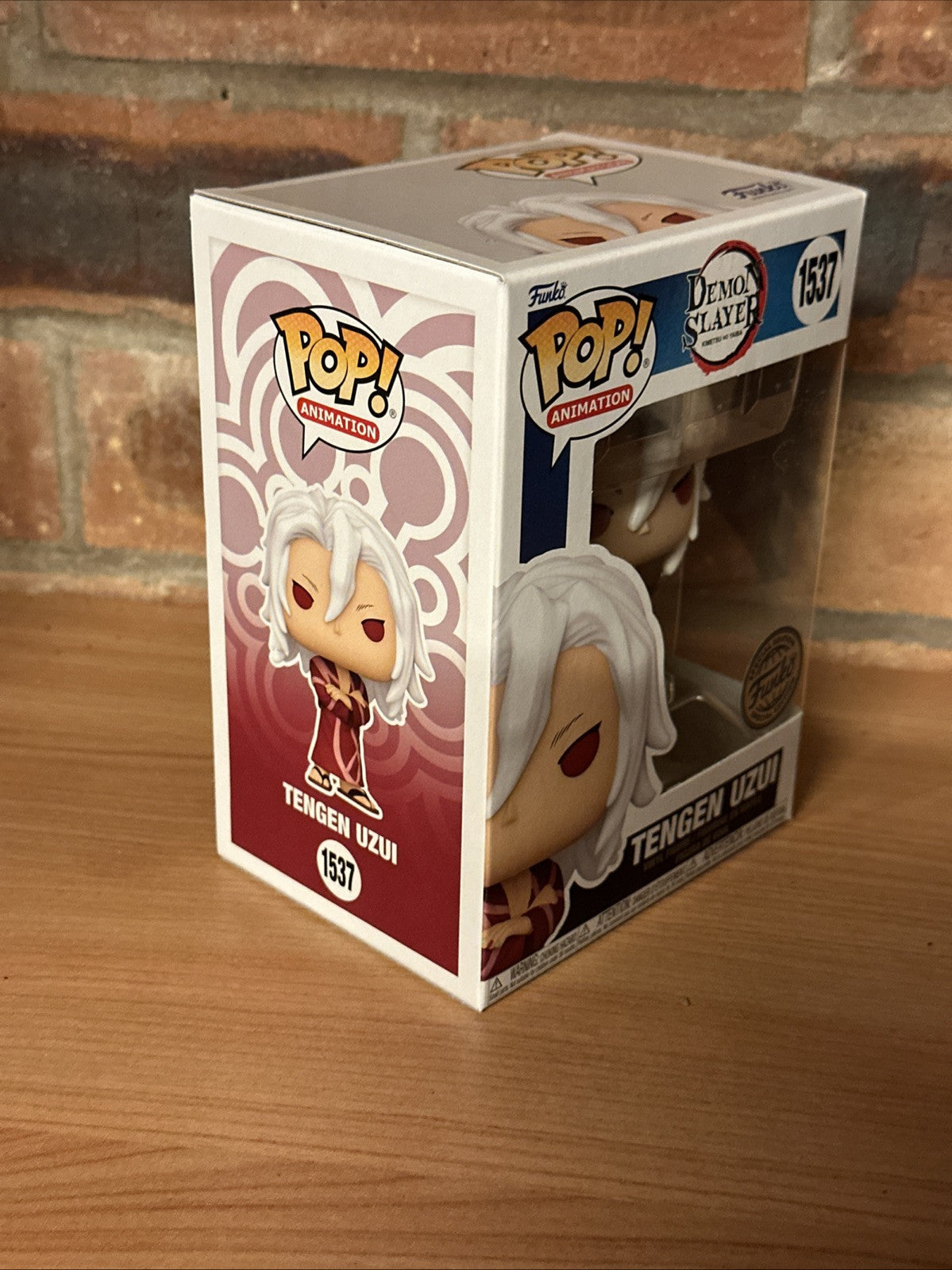 Funko Pop! Demon Slayer 1537 Tengen Uzui Kimono Funko Exclusive In Protector