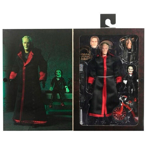 Neca ULTIMATE SAW JIGSAW KILLER Black Robe With Trike 18cm Window figure In Stk